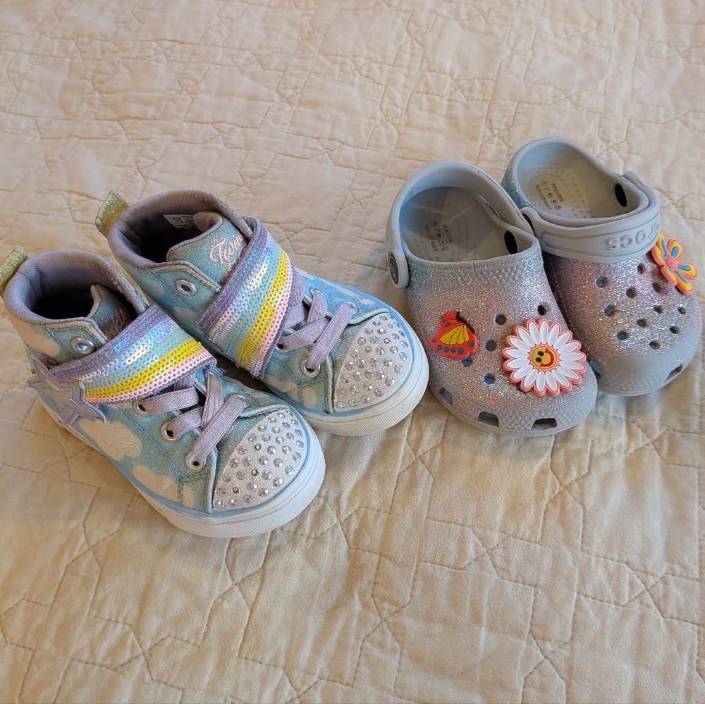 Toddler Play Shoe Glitter Rainbow Bundle - Picture 2 of 12